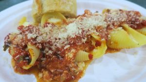 Zia Pia's stuffed shells.