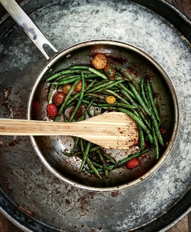 Quarantined Cooking Ginger Soy Green Beans Unpretentious Palate