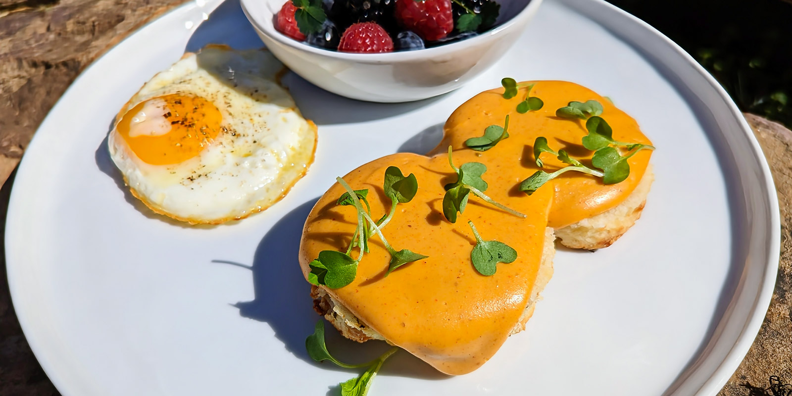 Unpretentious Cooking Manchego Biscuits and ‘Nduja Gravy